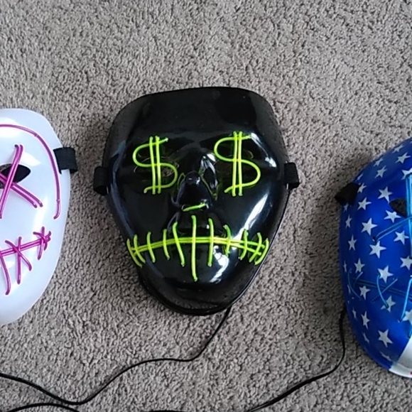 JUST IN TIME FOR HALLOWEEN PURGE MASKS - Picture 3 of 4